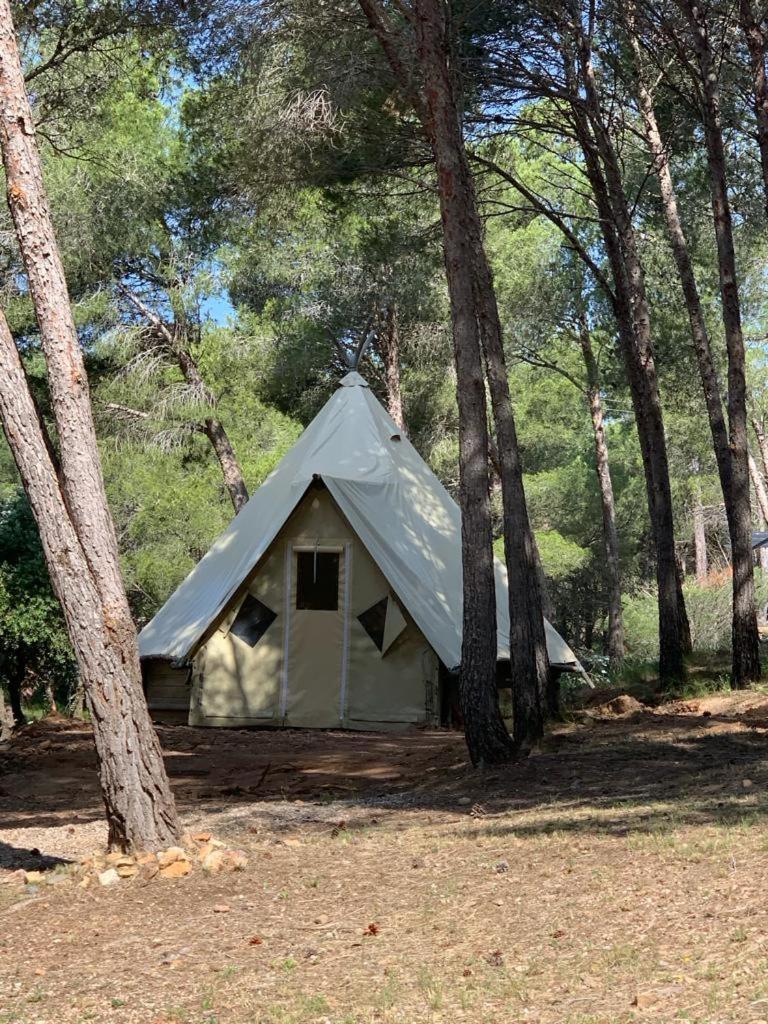 Hôtel Camping Le Bois De Pins à Salses-le-Château Extérieur photo